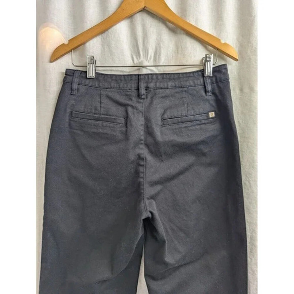 Brixton black Victory pant, women's size 28, straight leg, cropped B16 - Picture 7 of 10